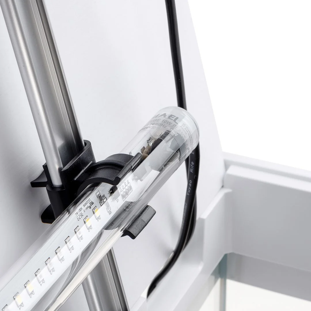 AquaEl Aquarium Optiset 130 White 2.0